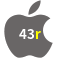 Aplicativo 43r para iOS